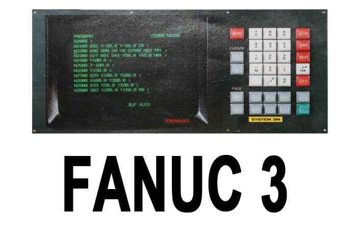 Fanuc 3 3M 3T 3TF CNC Système
