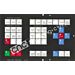 A98L-0001-0524#BL Membrane Clavier pupitre COLCHESTER