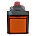 DECA D16LMS1-1ab Bouton poussoir lampe ORANGE CARRE