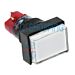 DECA D16LMT1-1ab Bouton poussoir avec lampe BLANC