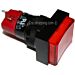 DECA D16LMT1-1ab Bouton poussoir avec lampe ROUGE