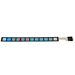 Bandeau de 12 touches Pupitre NUM 1060 Version 9 pouces 211x21mm