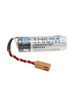 TOSHIBA ER6V/3.6V Lithium Battery 3.6 Volts 2 Pins connector