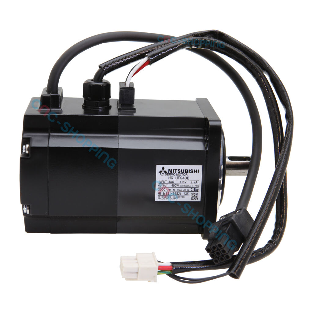 MITSUBISHI HC-UFS43B Axis Motor 3000rpm 400W - Cnc-Shopping.com